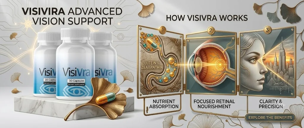 Brand infographic: how Visivra works in three steps