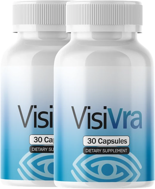 Two bottles of Visivra capsules