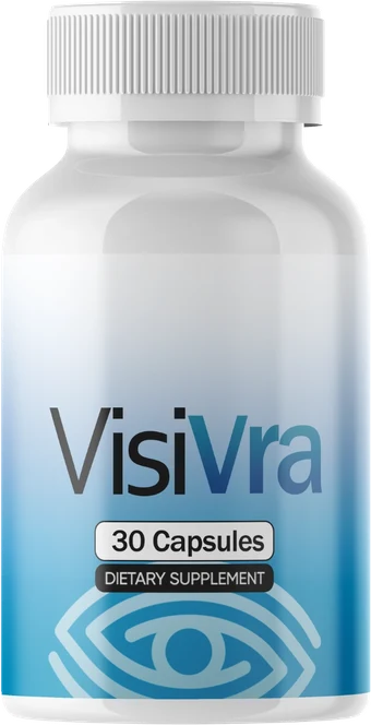 A single bottle of Visivra, 30 capsules